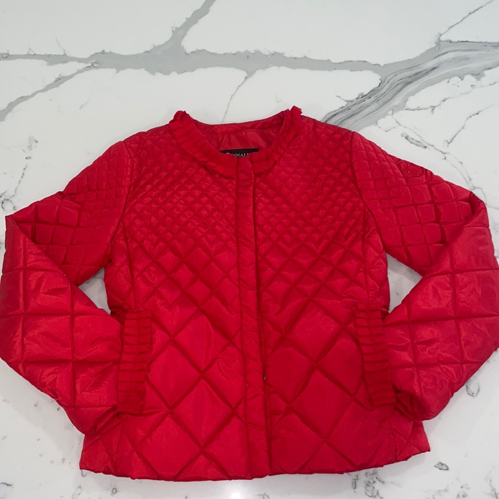 Monnalisa jacket with a hoodie for rain